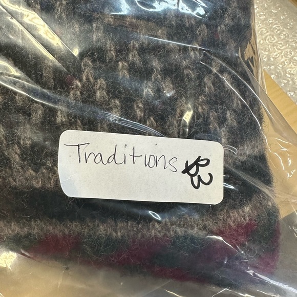 TRADITIONS VINTAGE Wool Grandpa contemporary gorpcore warm sweater LARGE - Picture 10 of 10